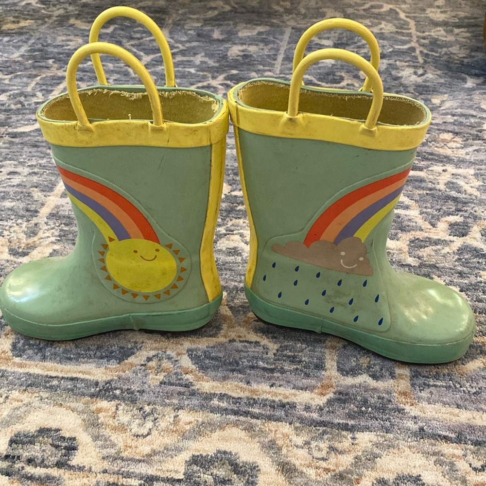 CAT & JACK RAIN OR SHINE RAINBOOTS